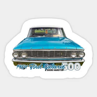 1964 Ford Galaxie 500 2 Door Hardtop Sticker